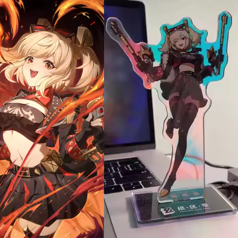 Zenless Zone Zero Nicole Demara Zhu Yuan Anime Acrylic Stand Sign Ellen Joe Ben Bigger Collect Deskt