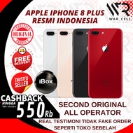 iBox iPhone 8 Plus 256GB 64GB | Second Resmi | All Operator | Fullset