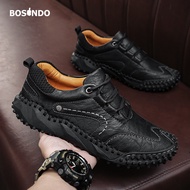 Bosindo - Sepatu B10-sepatu sneakers pria kulit sapi import/Sepatu kasual Original Pria Kulit Asli/s