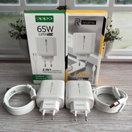 Original Oppo 65W Supervooc Type C Fast Charging Charger