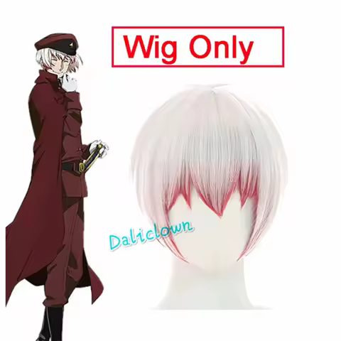 Bungou Bungo Stray Season 4 tetchou Suehiro Teruko Okura Nikolai Gogol cosplay costume wig hunting d