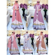 [Ready] Maissa Dress Amore By Ruby Ori Dress Muslim Baju Wanita Dress