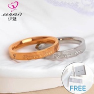 2023 wedding ring Gold Cincin Couple Ring diamond ring women's Ring Love ring Emas Cincin Berlian Cincin Pasangan Ring