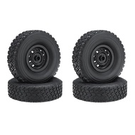 [WSU Store] Exclusive4Pcs RC Car Tires Tyre Wheel Upgrades Accessories for MN D90 D91 D99 MN99S C14 