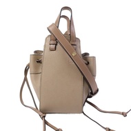 LOEWE 牛皮皮革Hammock Mini金扣手挽肩背兩用袋
