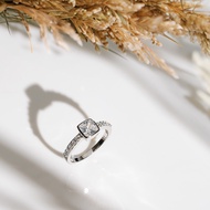 AR-Kang Collection*** AKR269 แหวนเงินแท้ ประดับ White CZ AAA(เงินแท้92.5%)