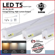 LED T5 TUBE 1FT 2FT 3FT 4FT SIRIM CEILING LONG FLUORESCENT LIGHT LAMP