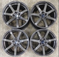 中日韓車裝5x114正廠ENKEI PF07頭尾輕鈴18吋8.5J ET35 9.5J ET40⭕往下⬇️拉詳細睇説明豐田/本田/KIA/MODEL3/Mazda/hyundai