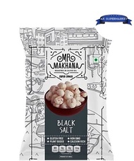 Mr Makhana Fox Nuts Black Salt Popped Lotus Seeds Roasted In Olive Oil 20g
