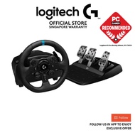 Logitech G923 Racing Wheel and Pedals for PlayStation 5, PlayStation 4 and PC featuring TRUEFORCE