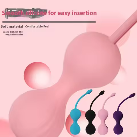 Shrinking Yin Ball Female Tightening Vaginal Muscle Trainer Kegel Ball Egg Intimate Silicone Kegel V