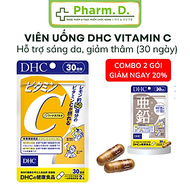 [CHÍNH HÃNG] DHC Vitamin C 1000mg – Viên Uống Bổ Sung C, Tăng Đề Kháng, Đẹp Da, Mờ Thâm Mụn (Gói 30 