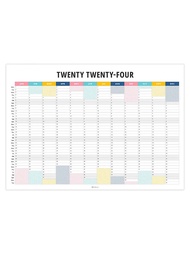 【Tech-savvy】 2024 Wall Calendar Dry Erase Wall Calendars Yearly Calendar And Year Planner To Organiz
