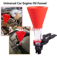 【Professional】 Engine Oil Funnel Car Funnel Engine Oil Tool Funnel Corong Minyak Hitam Enjin Kereta 