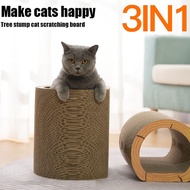 Cat Scratching Board Cat Toys 3 in 1 Cat Scratcher Kitten Cat Scratching Board Tunnel Design Corruga