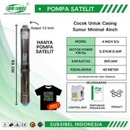 4 INCH SUBMERSIBLE WATER PUMP 3/ 6 - 0.5HP - SUBSIBEL INDONESIA
