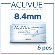 Acuvue Oasys with Hydraclear Plus Bi-weekly (6Pcs) Silicone Hydrogel Clear Lens Contact Lenses