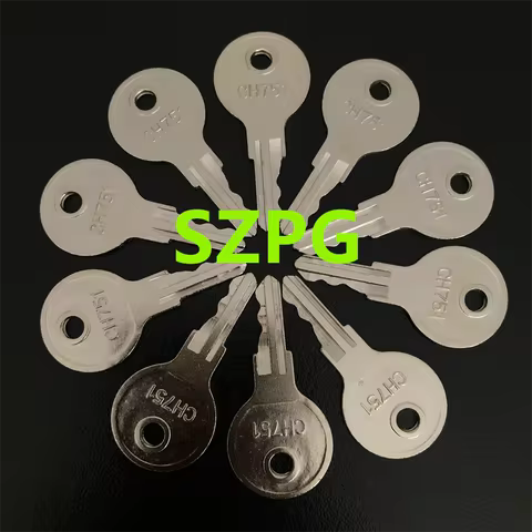 5/10/20PCS Universal Key CH751 Compatible With Multiple Locks RV Campers Doors T-Handles Pickup Shel