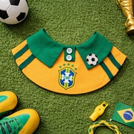 🐾Hot-selling🐾Football Merchandise Theme Pet Bib Cat Cat Dog Football Bib Cute Bib Saliva Scarf Bib