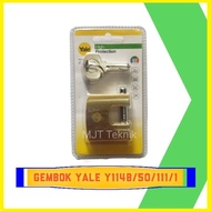 Yale Gold Panser Padlock 50mm Y114B/50/111/1 Top Quality Product