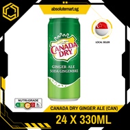 CANADA DRY Ginger Ale 330ML X 24 (CAN)