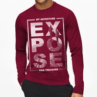 EXPOSE | Kaos Lengan Panjang Pria & Wanita | Distro | Sablon | Murah | Produk Lokal | CIAO.ID