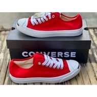 พร้อมส่ง!!! รองเท้าผ้าใบชาย-หญิงConverse Jack Purcell สีแดง ฮิตติดกระแส รองเท้าผ้าใบ รองเท้าแฟชั่น