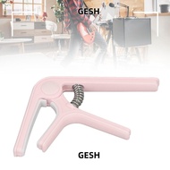 GESH ​Spring Capo​, Pink/Light green/Black/White ​Beginners Capo ​Guitar Capo​, Convenient ABS ​Even