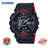 ☄✙☞(Jualan Panas)GA G-Shock GA100 GA110 Hitam/ Merah Jam Tangan Lelaki Jam Tangan Sukan