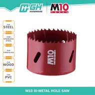[ GH HARDWARE ] M10 Bi-Metal Hole Saw - mm - 89 / 92 / 95 / 98 / 102 / 105 / 108 / 111 / 114 / 121 /