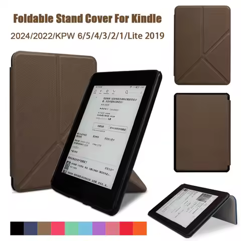 For Kindle 12th 11th 10th 8th Generation Case 6 6.8 7 Inch Foldable Stand Cover for Kindle Paperwhit