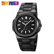 SKMEI 1794 Jam Tangan Pria Analog Chronograph Tali Stainless Steel