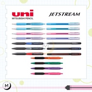 Uni Jetstream 101 Ballpoint Pen 0.5/0.7 mm. Ink Blue Red Black Push Type And Casing Jet Stream