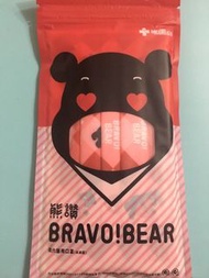 台北市熊讚口罩五片（粉色）