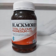 Viên uống Canxi Total Blackmores Úc - Total Calcium Magnesium + D3 200 viên - Xuất xứ Úc