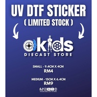 Sticker Akids Diecast Store