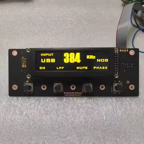 TDA1541 DAC Driver Digital Version, Display Keypad