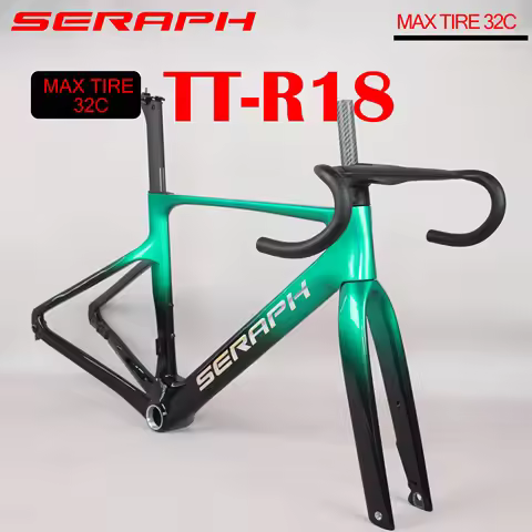 UDH hanger Super Light Carbon Fiber T1000 Disc Road Bike Frame T47 Thread Max Tire 32C