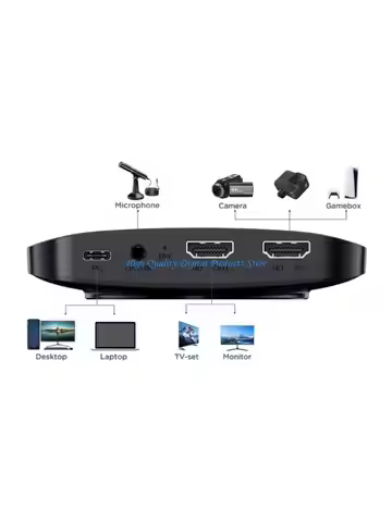 U2JE USB 3.1 Video Card 4K Resolution Support Compactly Portable Design
