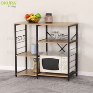 OKURA Modern Designed Multipurpose Kitchen Shelf Home Living