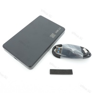 External HD Case 2.5 HDD Case SSD External Hard Drive Box Enclosure 6Gbps 10TB SATA to USB2.0/3.0 Ha