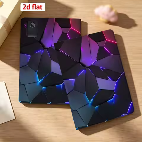 Neon Geometric Pattern For Lenovo Xiaoxin Pad 11 P11 P12 Gen 2 Pro Plus Idea Tab GT 5G Pen Tray Tabl