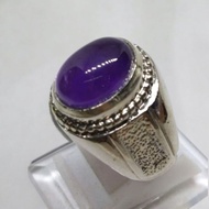 UNGU PURPLE Amethyst RING EARRINGS Est. Dim 12mm 100% genuine stone guarantee