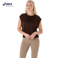 ASICS Women NAGINO FLEX SLEEVELESS TOP in Coffee