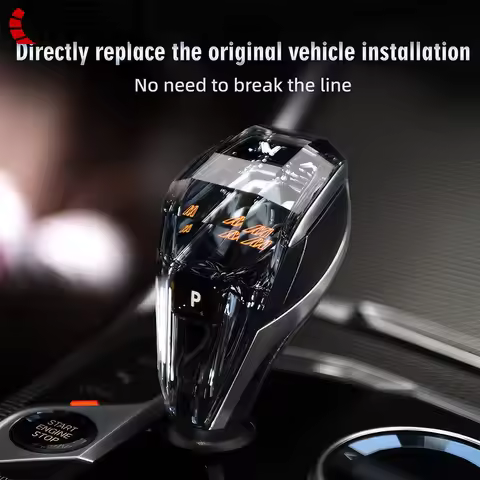 Crystal Gear Shift Knob Type Rod Car Accessories For BMW 3 Series G20 G21 G28 4 Series G22 G23 G26 G
