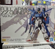 Bandai MG Model Kit FA-010S Full Armor Fazz ZZ Gundam UC 0088 AEUG Ver Ka 高達模型