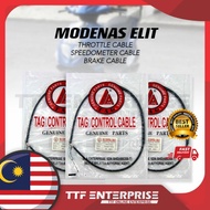 MODENAS ELIT THROTTLE CABLE / SPEEDOMETER CABLE / BRAKE CABLE (CONTROL CABLE) TAG