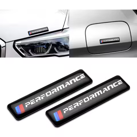 3D Performance Badge Sticker Car Decoration for BMW 1 3 5 7 Series X1 X3 X4 X5 X6 F15 F16 F30 E39 Au