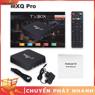 Android TV Box MXQ PROHộp giải mã TV Internet Tiếng Việt Wifi 5G độ phân giải 4K16GB+256GB