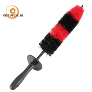 Car Tire Cleaning Brush Wheel Brush Rim Detail Brush 17inch Long Soft Brush for Wheels, Rims, Exhaust Pipes, Cars, Motorcycles
